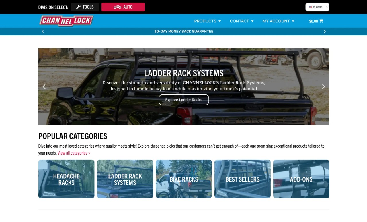 CHANNELLOCK Automotive